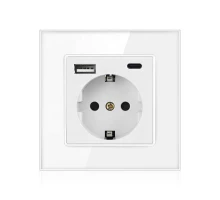 Смарт розетка Smartdust SD-S01-EU з USB/Type-C